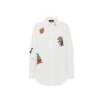 Alemais Contemporary Wardrobe Dress_Sd Montie Shirtdress — designer powerwear from Luxury Shoes 