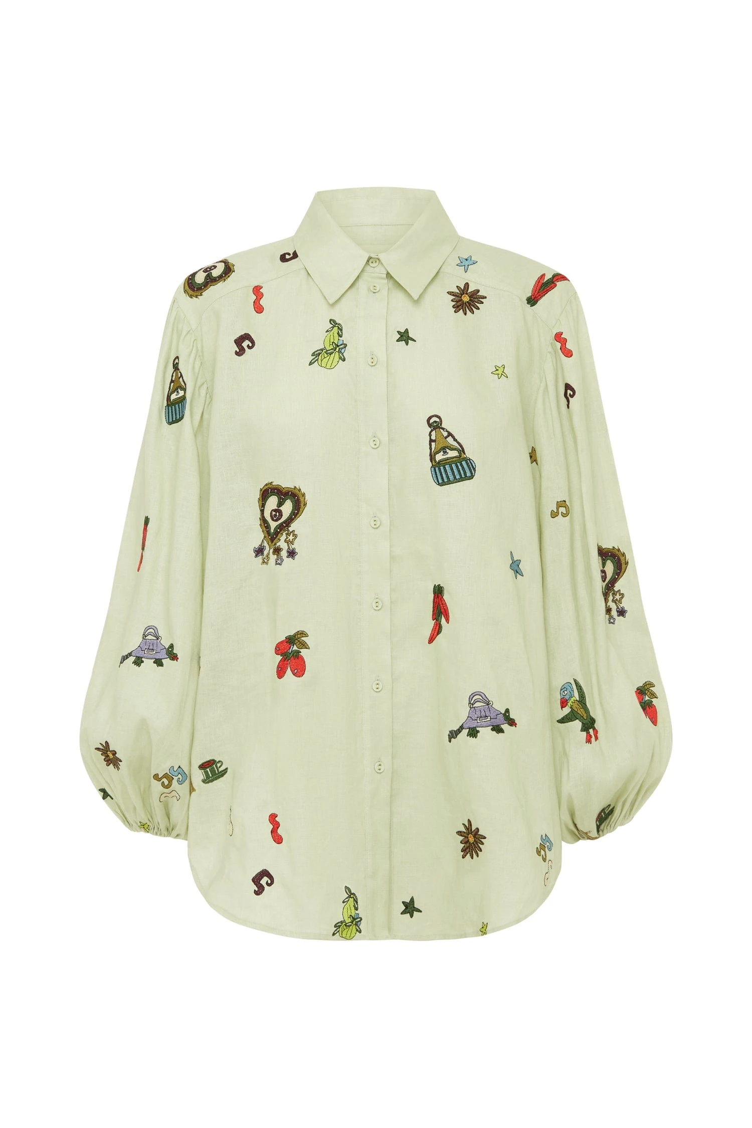 Alemais Alemais Contemporary Wardrobe Shirt Montie Shirt — designer powerwear from Luxury Shoes