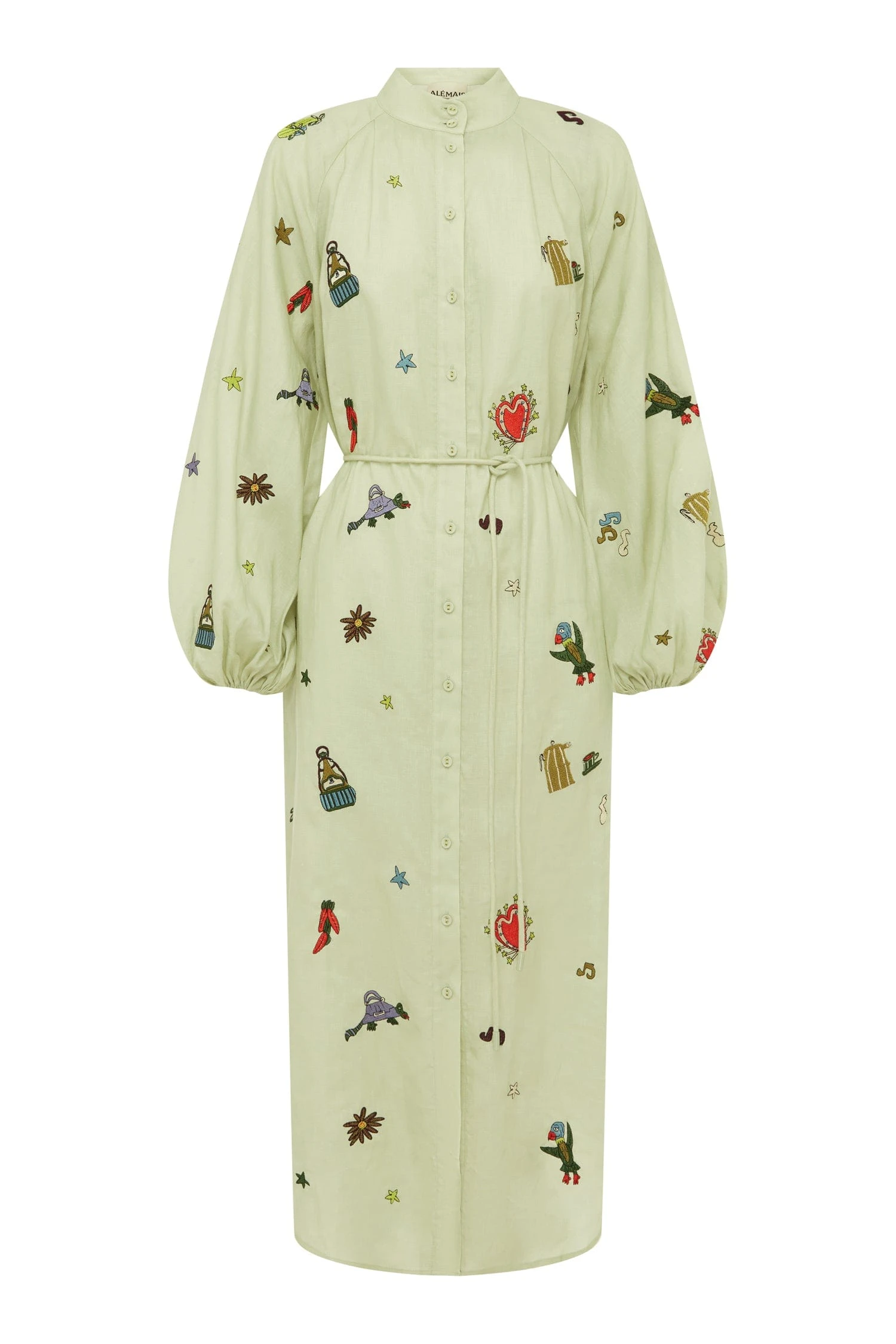 Alemais Alemais Contemporary Wardrobe Dress_Sd Montie Shirtdress — designer powerwear from Luxury Shoes