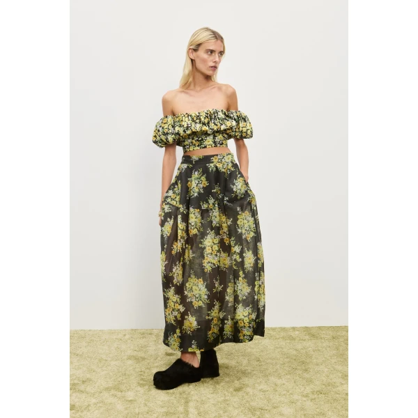 Alemais Contemporary Wardrobe Skirt Nina Skirt — designer powerwear from Luxury Shoes 