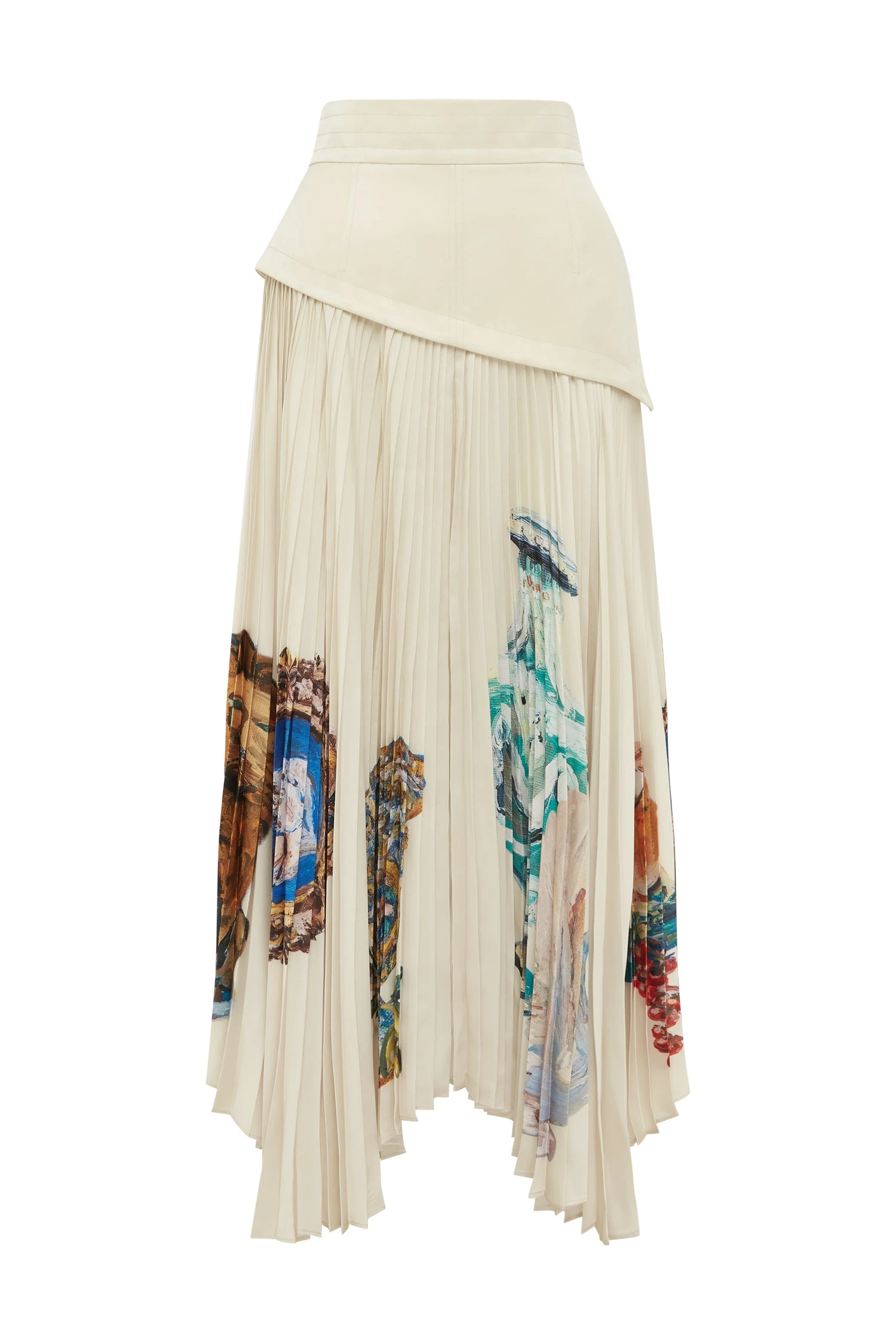 Alemais Alemais Contemporary Wardrobe Skirt Orazio Pleated Skirt — designer powerwear from Luxury Shoes
