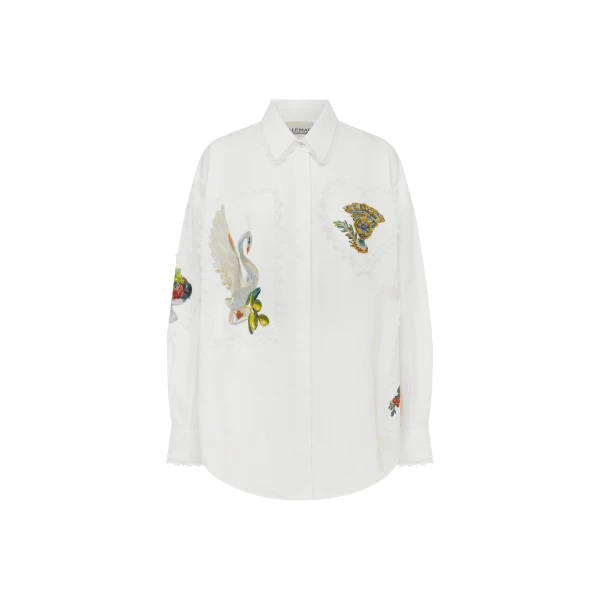 Alemais Contemporary Wardrobe Shirt Orazio Shirt — designer powerwear from Luxury Shoes 