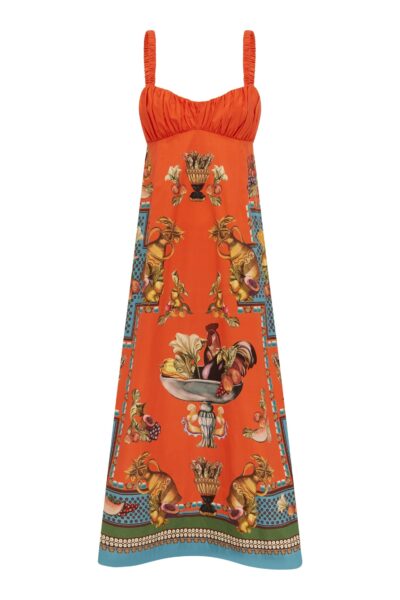 Alemais Contemporary Wardrobe Dress_Midi Rocco Midi Dress — designer powerwear from Luxury Shoes 
