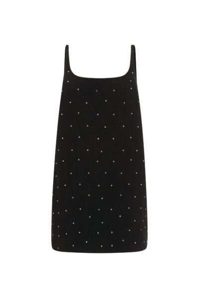 Alemais Contemporary Wardrobe Dress_Mini Simona Denim Mini Dress — designer powerwear from Luxury Shoes 