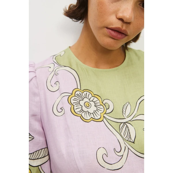 Alemais Contemporary Wardrobe Dress_Sd Montie Shirtdress — designer powerwear from Luxury Shoes 