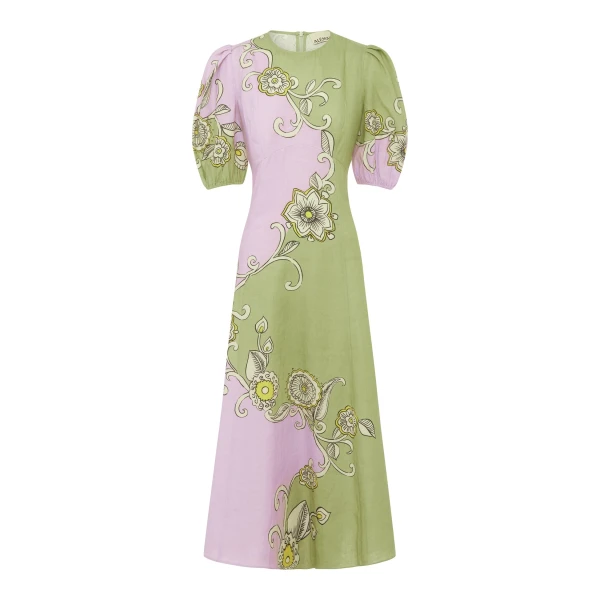 Alemais Contemporary Wardrobe DressMidi Sora Midi Dress — designer powerwear from Luxury Shoes 