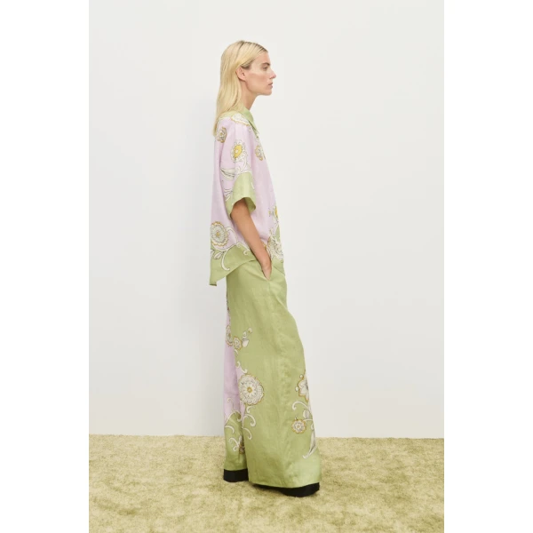 Alemais Contemporary Wardrobe Pant Sora Pant — designer powerwear from Luxury Shoes 