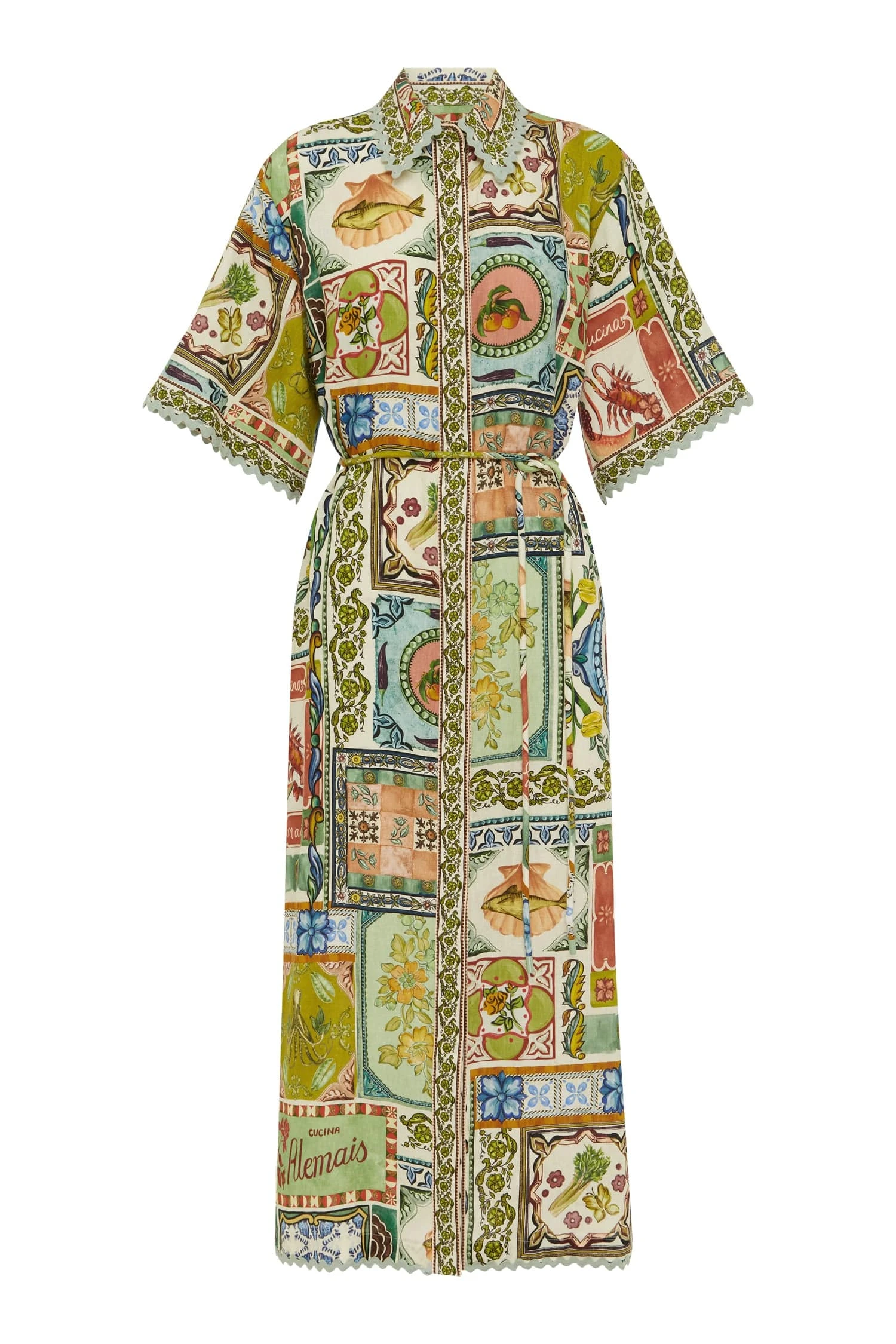 Alemais Alemais Contemporary Wardrobe Dress_Sd Tommasina Shirtdress — designer powerwear from Luxury Shoes