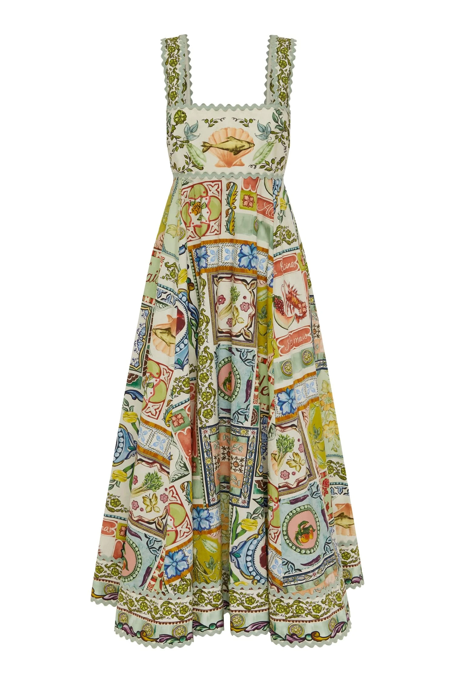Alemais Alemais Contemporary Wardrobe Dress_Midi Tommasina Summer Dress — designer powerwear from Luxury Shoes