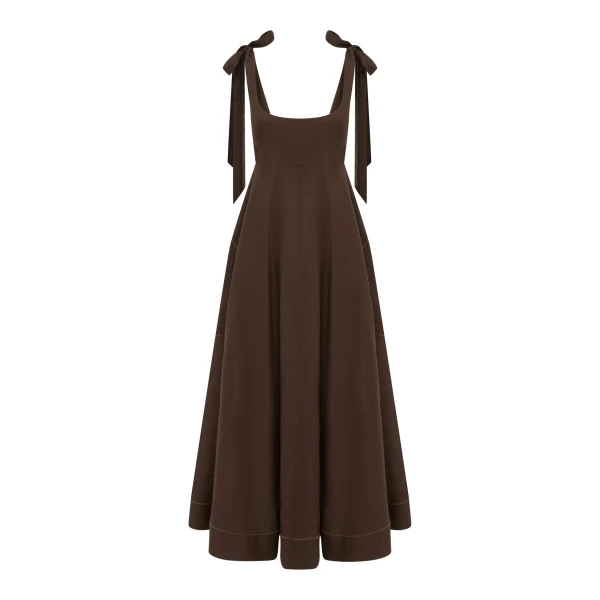 Alemais Contemporary Wardrobe Dress_Sd Montie Shirtdress — designer powerwear from Luxury Shoes 
