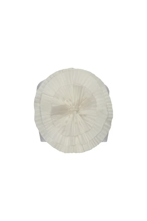 Andres Otalora Colombian Designer Top - Luxury Womenswear Andres Otalora luxury designer Top with bold silhouette in linen