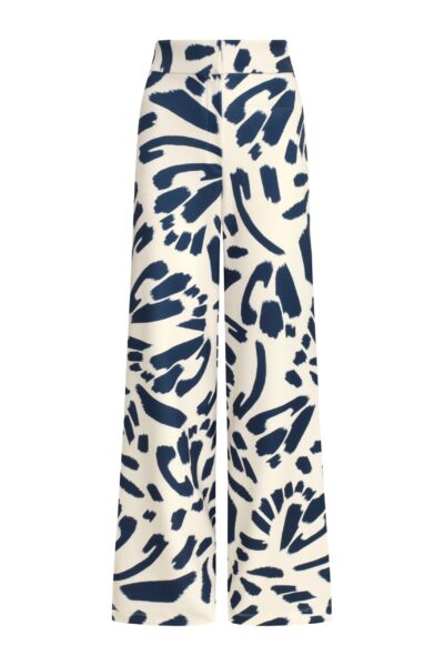 Andres Otalora luxury designer Pant with bold silhouette in linen