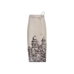 Andres Otalora Colombian Designer Skit - Luxury Womenswear Andres Otalora luxury designer Skit with bold silhouette in linen