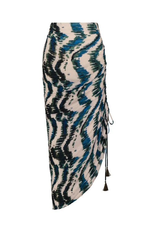 Andres Otalora Colombian Designer Skit - Luxury Womenswear Andres Otalora luxury designer Skit with bold silhouette in linen