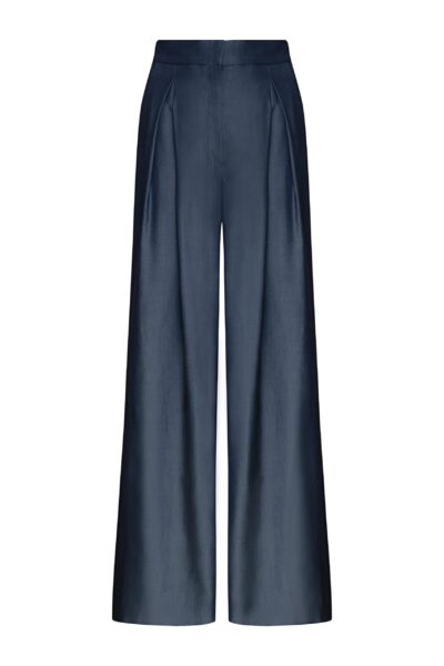 Andres Otalora luxury designer Pant with bold silhouette in linen