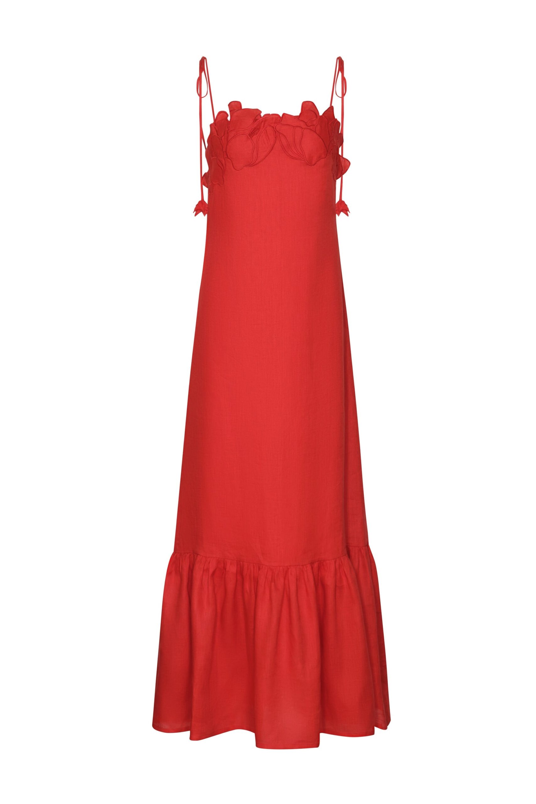 Andres Otalora Colombian Designer Dress - Luxury Womenswear Andres Otalora luxury designer Dress with bold silhouette in linen