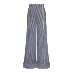 Andres Otalora Colombian Designer Pant - Luxury Womenswear Andres Otalora luxury designer Pant with bold silhouette in linen