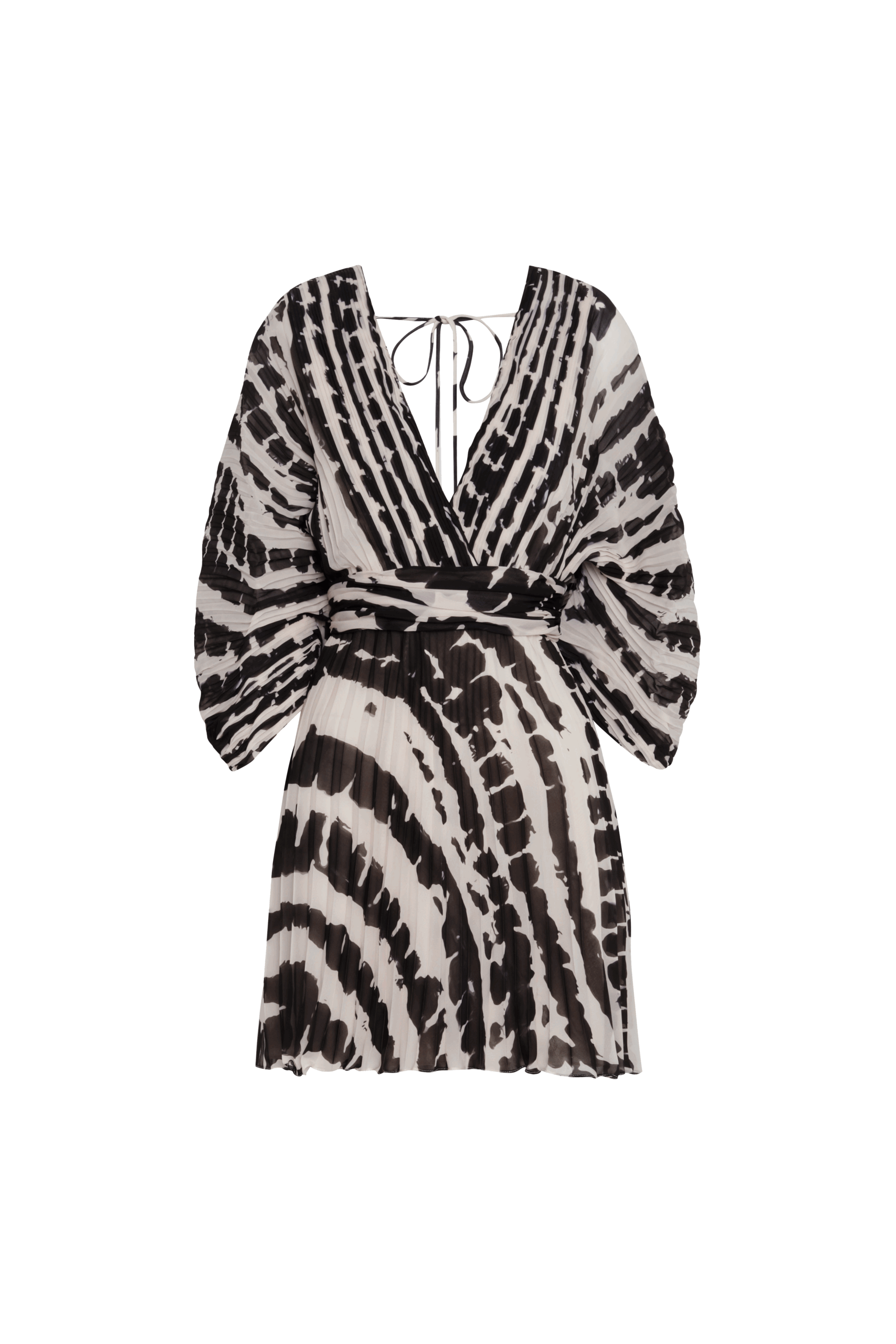 Andres Otalora Colombian Designer Dress - Luxury Womenswear Andres Otalora luxury designer Dress with bold silhouette in linen