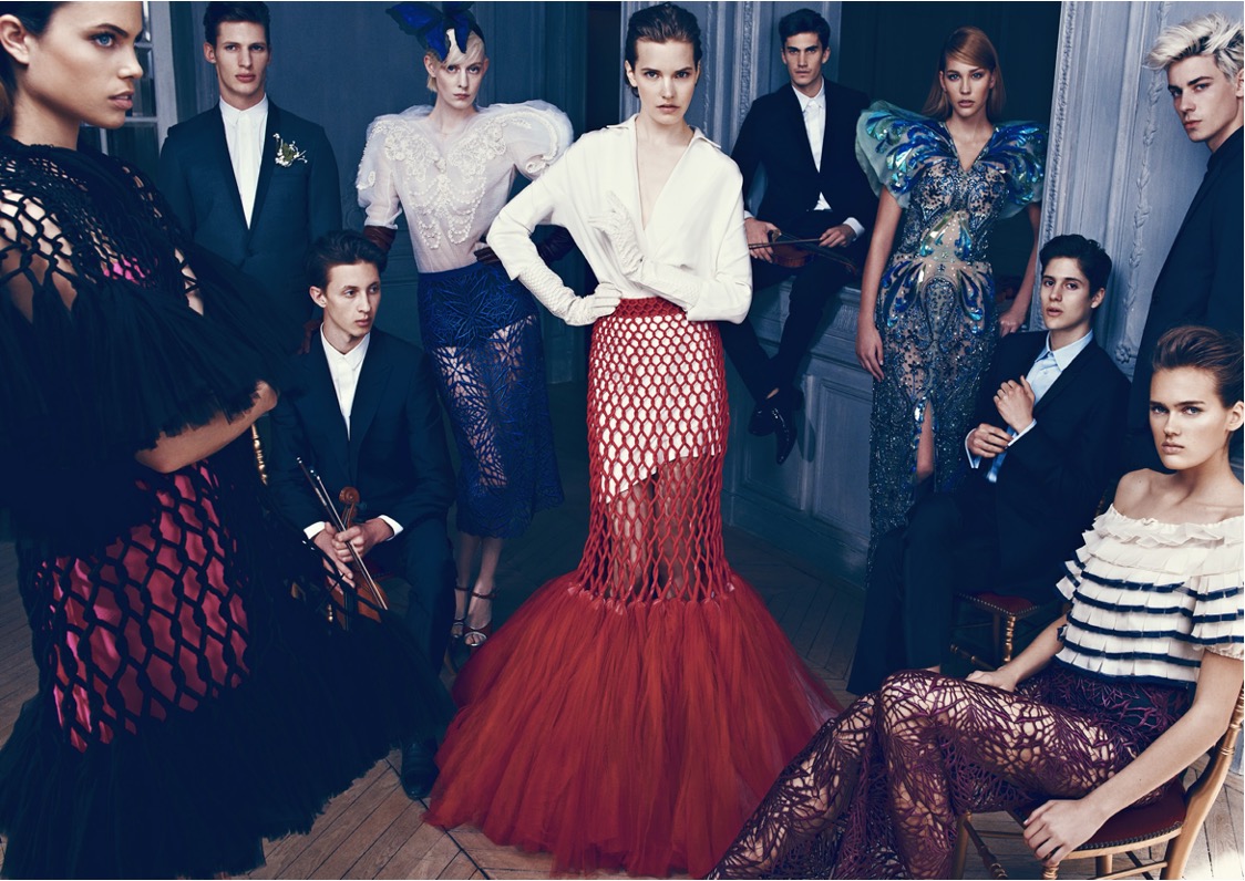 Modern luxury fashion curated from global designers featuring exclusive and culturally inspired styles
