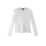 Me-and-Em-Crew-Neck-Long-Sleeve-Tee-Cotton-Slub-Jersey-scaled20910_nobg Me and Em Tops luxury Clothing from Luxury Handbags Marketplace