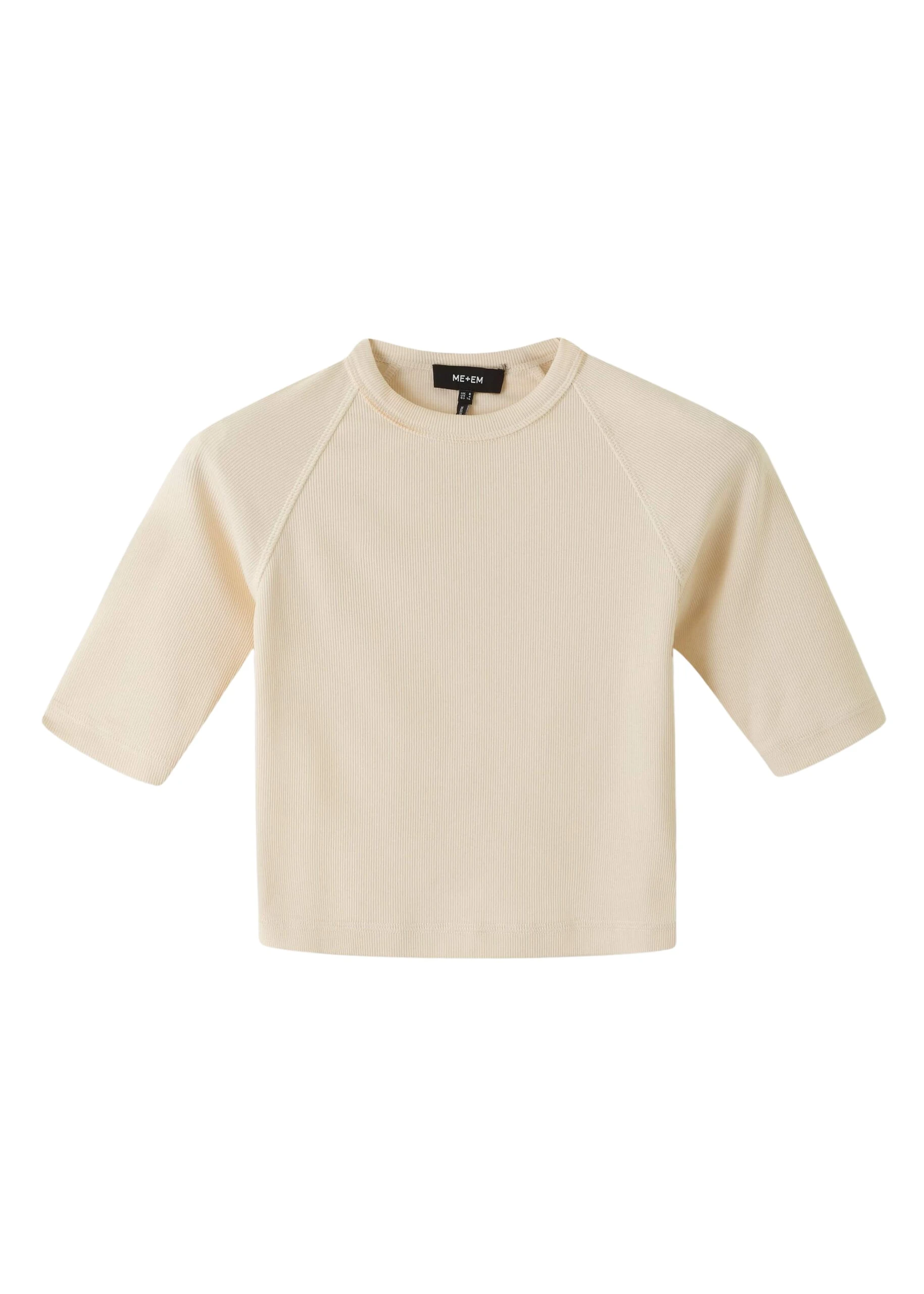Me-and-Em-Crop-Raglan-Seam-Rib-Tee-Cotton-Rib-Stretch-Jersey-scaled71031_nobg Me and Em Tops luxury Clothing from Luxury Handbags Marketplace