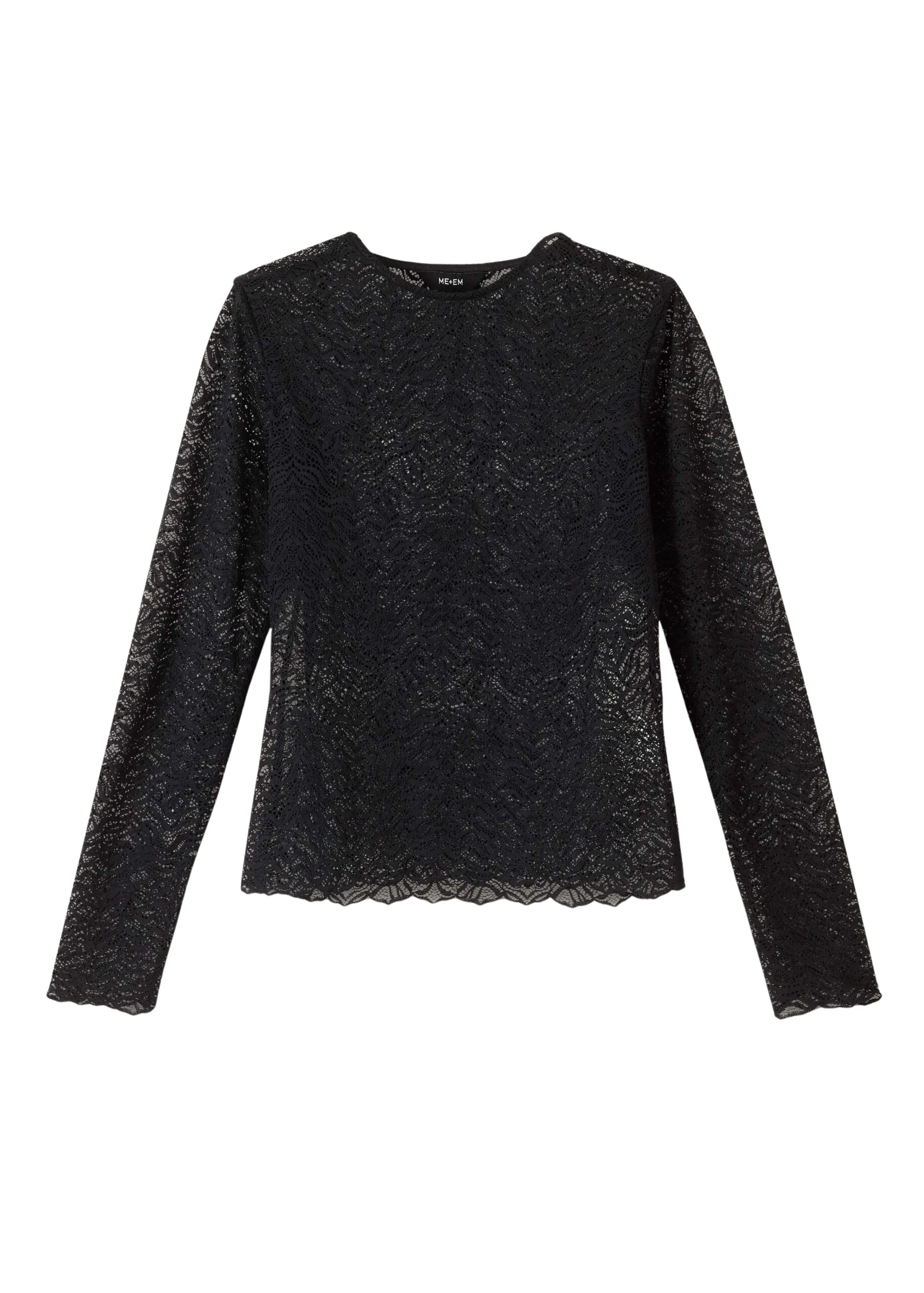 Me-and-Em-Lace-Crew-Neck-Top-Super-Soft-Lace-scaled92234_nobg Me and Em Tops luxury Clothing from Luxury Handbags Marketplace