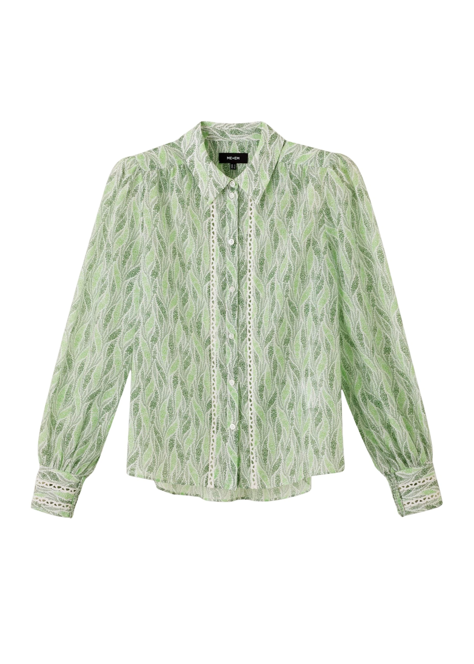 Me-and-Em-Silk-Cotton-Climbing-Feather-Print-Blouse-Silk-Cotton-scaled96036_nobg Me and Em Tops luxury Clothing from Luxury Handbags Marketplace