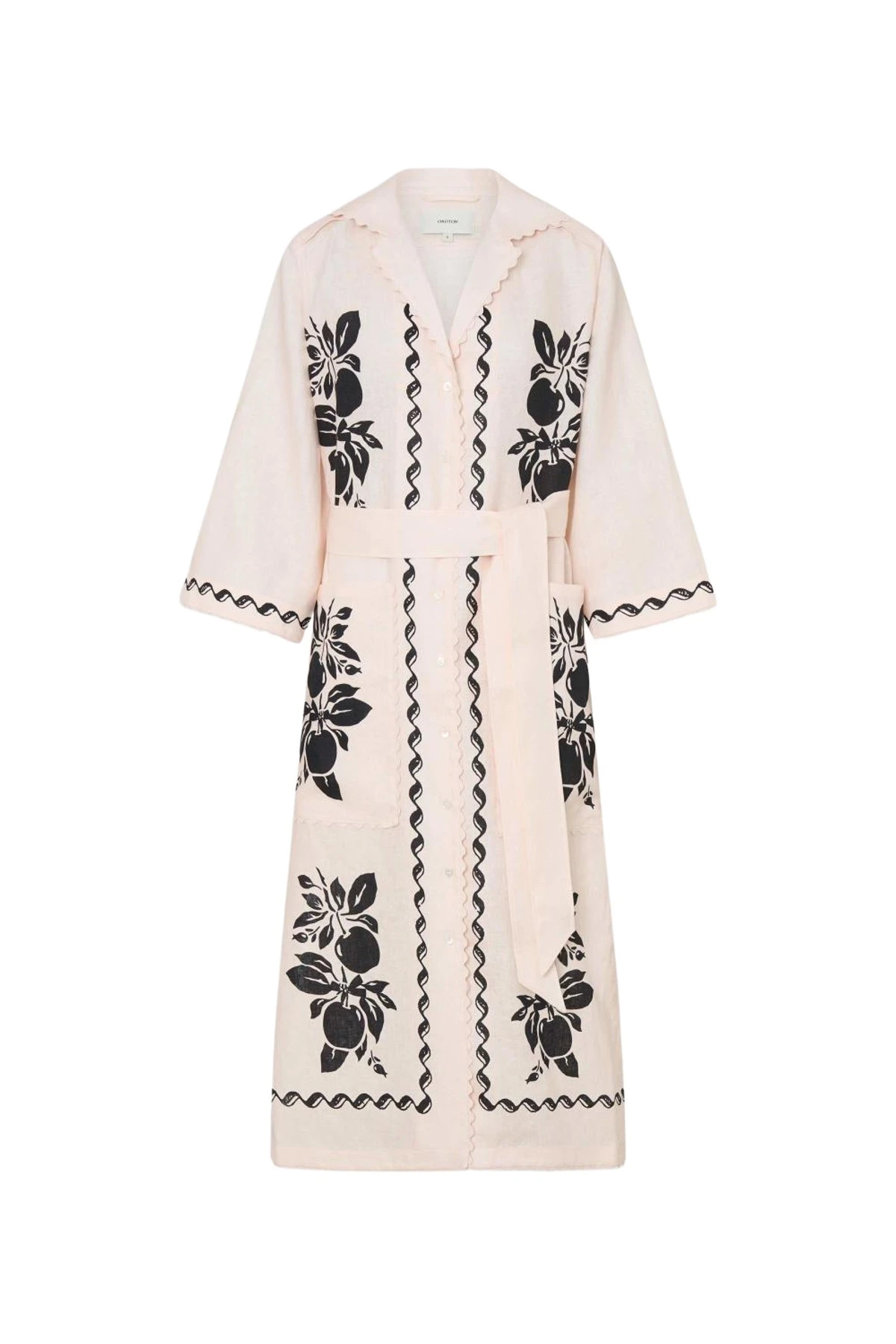 Oroton-Stencil-Print-Long-Tunic-Dress94938_nobg Oroton Dresses luxury Clothing from Luxury Handbags Marketplace