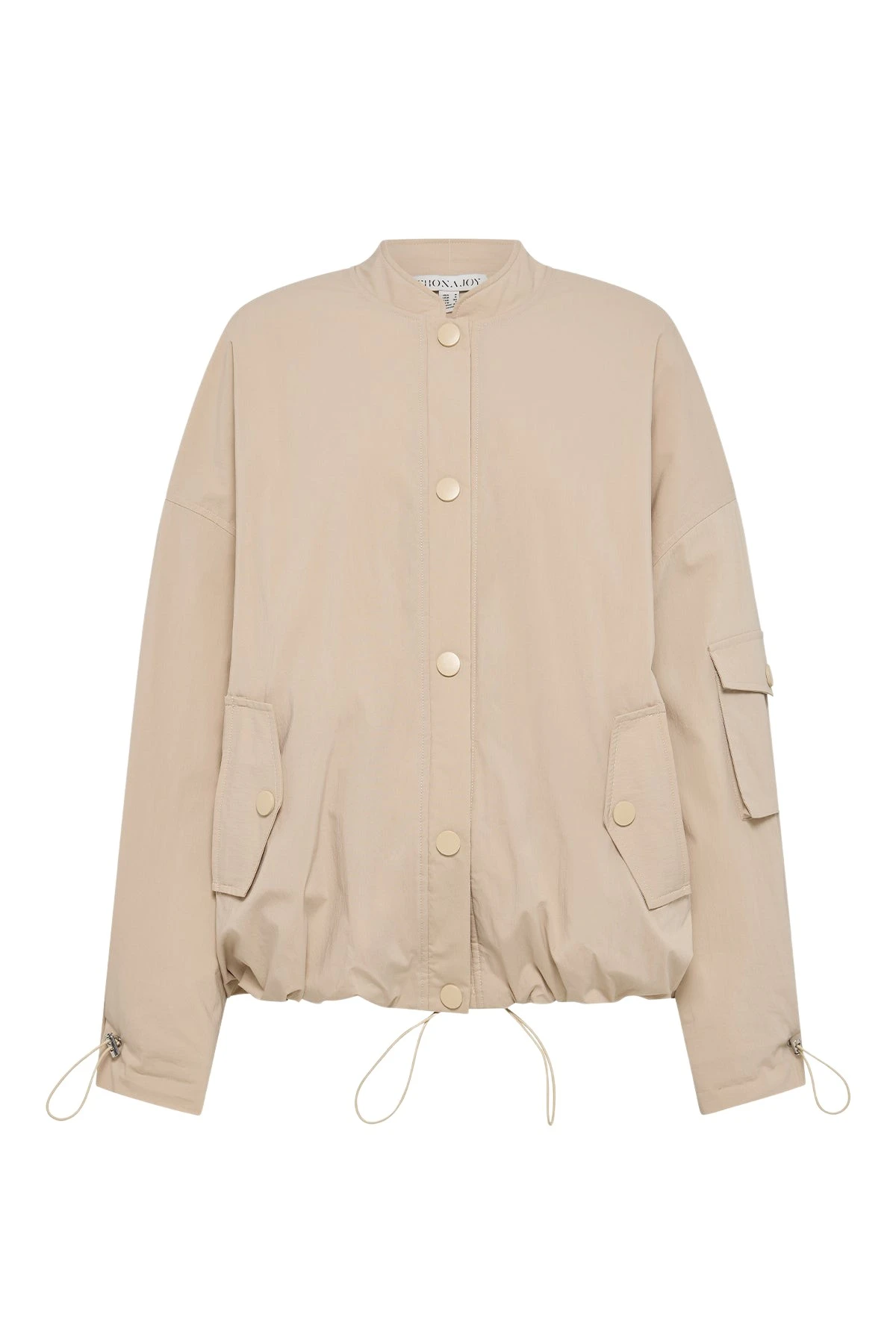 Shona-Joy-Campbell-Bomber-Jacket-Oat-Milk-2025-coveti36916_nobg Shona Joy Ivory Jackets luxury Clothing from Luxury Handbags Marketplace