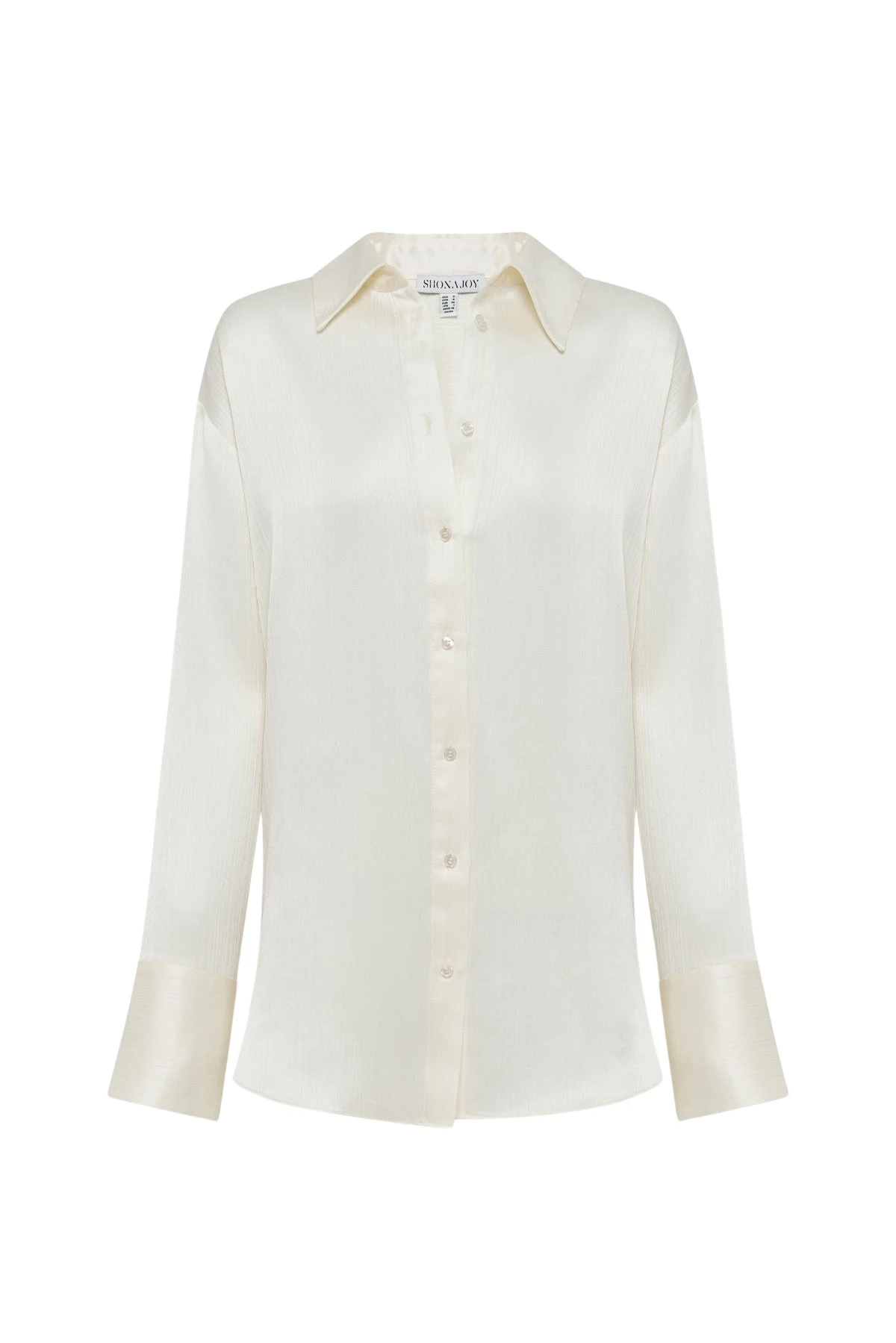 Shona-Joy-Huxley-Shirt-Vanilla-2025-coveti41184_nobg Shona Joy Ivory Tops luxury Clothing from Luxury Handbags Marketplace
