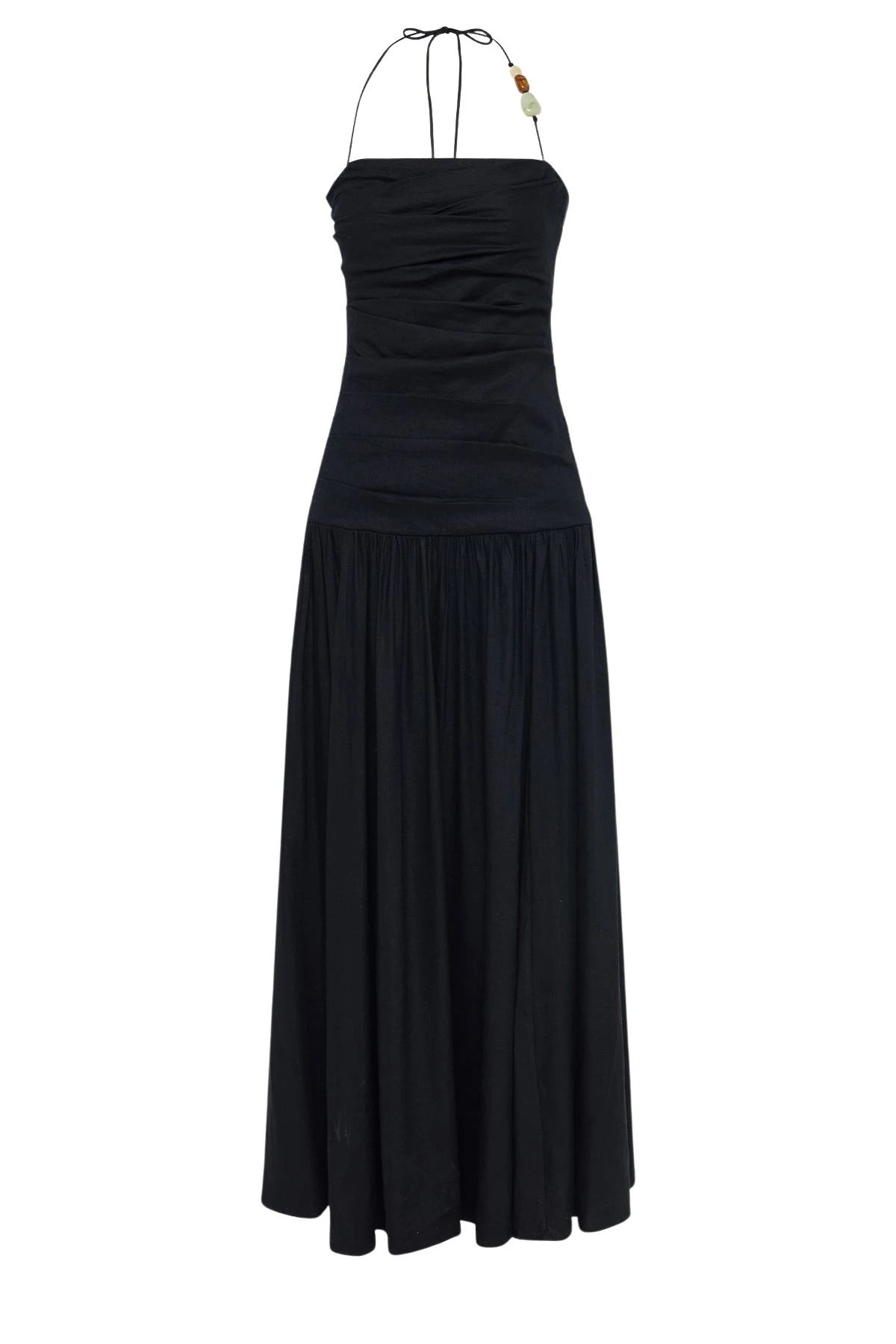 Shona-Joy-Kasbah-Draped-Halter-Neck-Maxi-Dress-Black-2025-coveti49216_nobg Shona Joy Black Dresses luxury Clothing from Luxury Handbags Marketplace