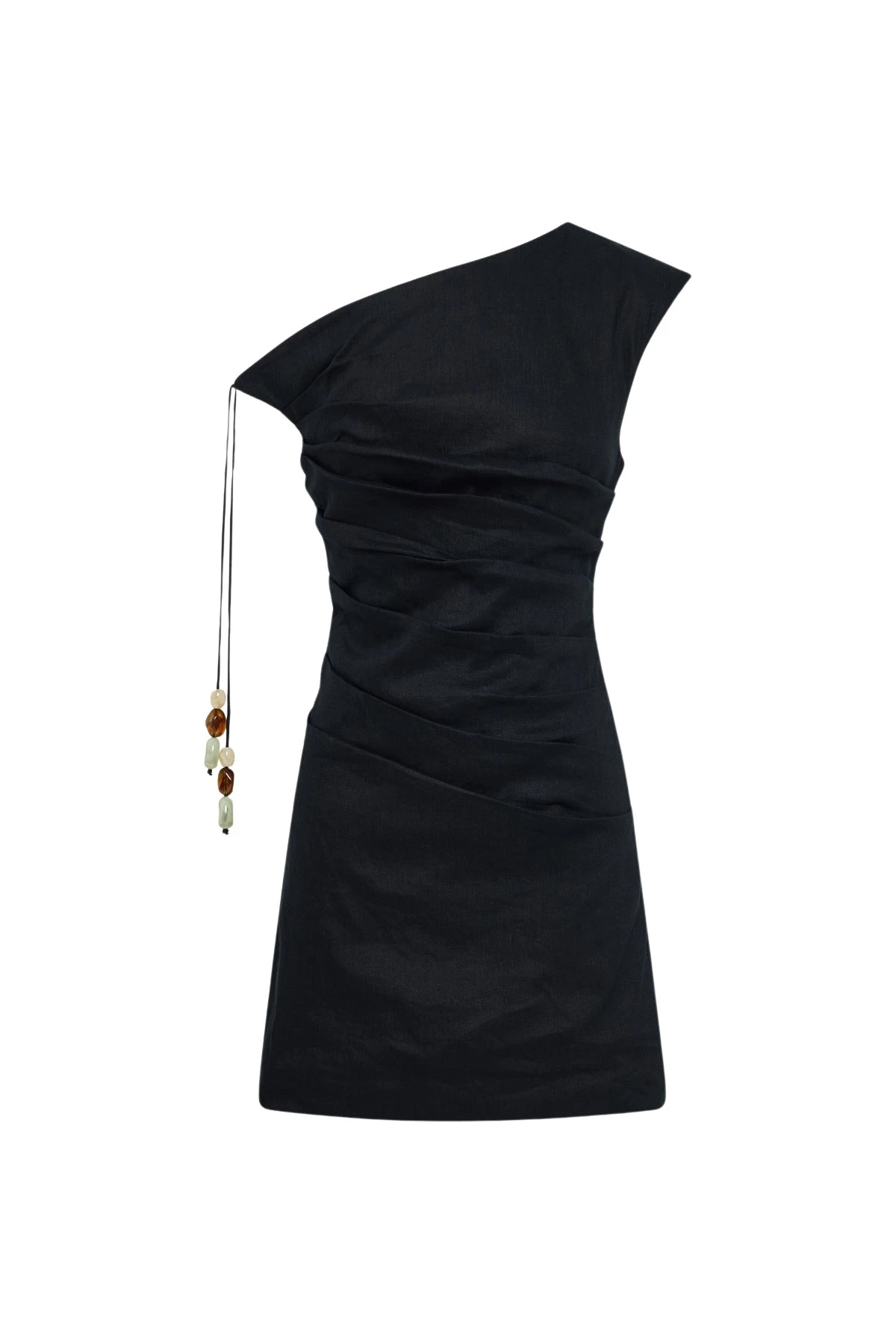 Shona-Joy-Kasbah-Draped-Mini-Dress-Black-2025-coveti23956_nobg Shona Joy Black Dresses luxury Clothing from Luxury Handbags Marketplace