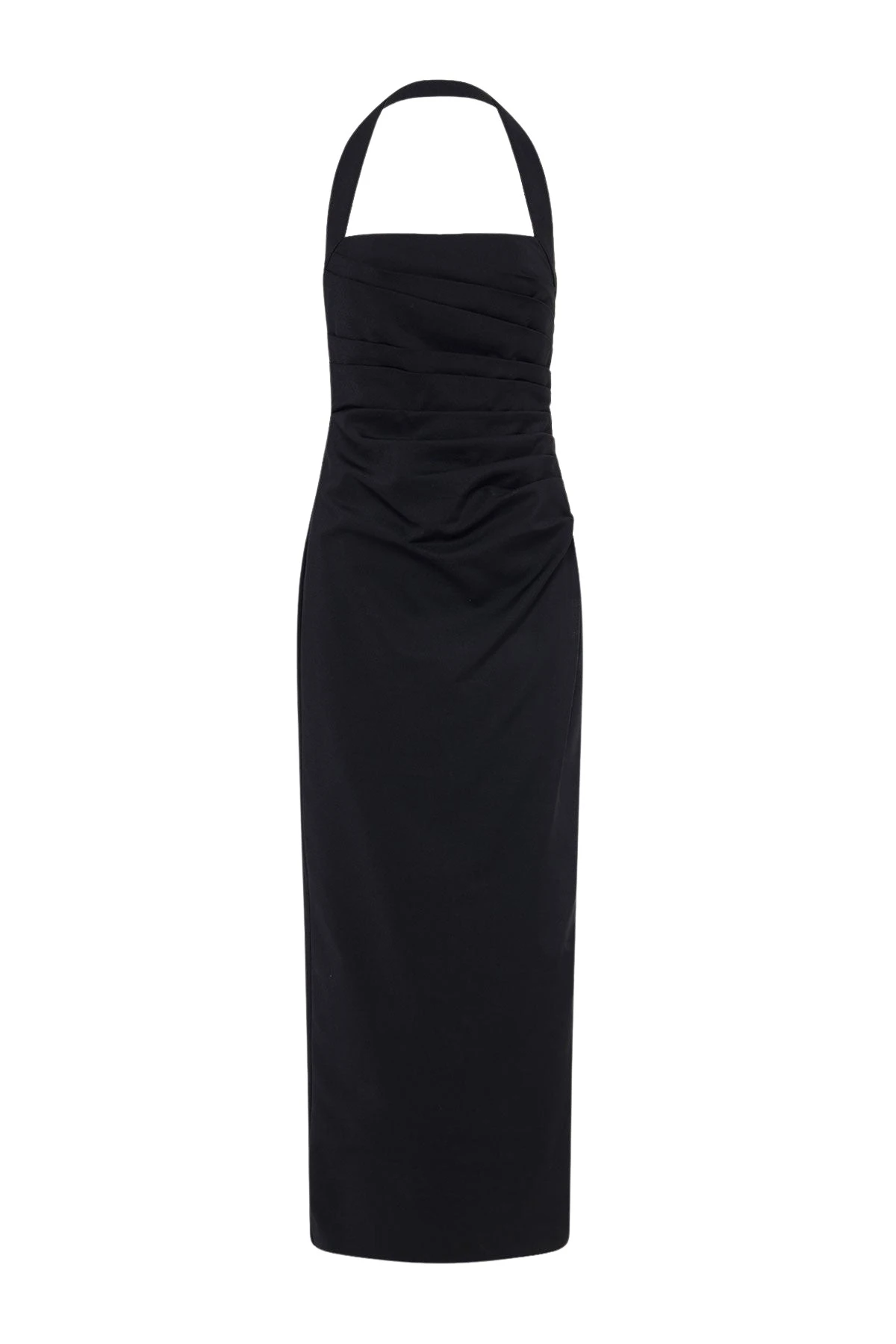 Shona-Joy-Lani-Draped-Halter-Maxi-Dress-Black-2025-coveti12450_nobg Shona Joy Black Dresses luxury Clothing from Luxury Handbags Marketplace