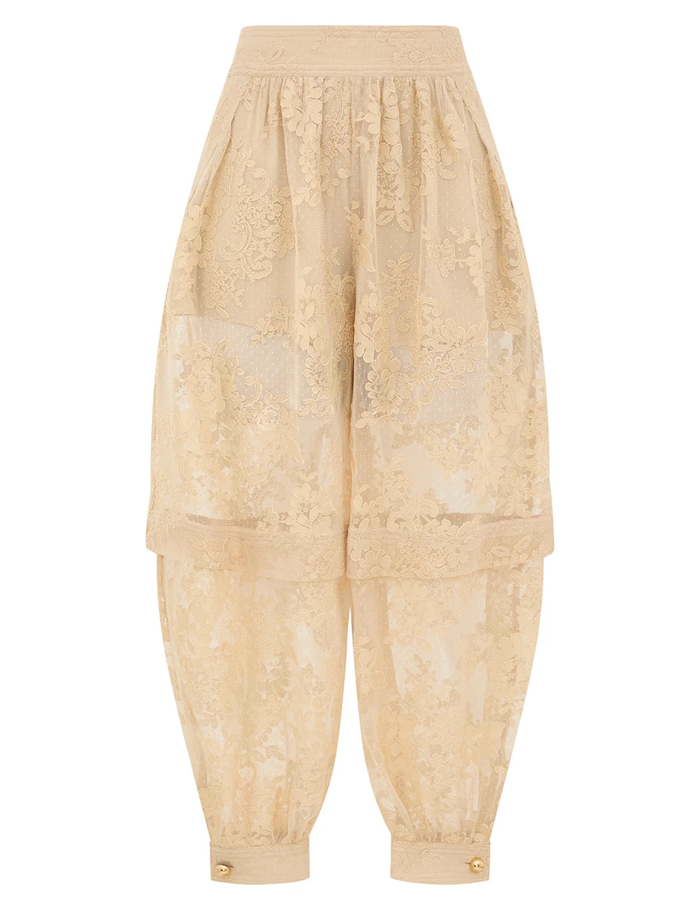 Zimmermann Hypnotic Lace Harem Pant | Ready to Wear 2025 Collection Luxury Shoes Elevate your elegance in this Zimmermann Pants from the 2025 resort wear edit