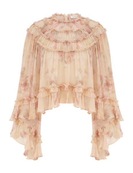 Elevate your elegance in this Zimmermann Tops   from the 2025 resort wear edit