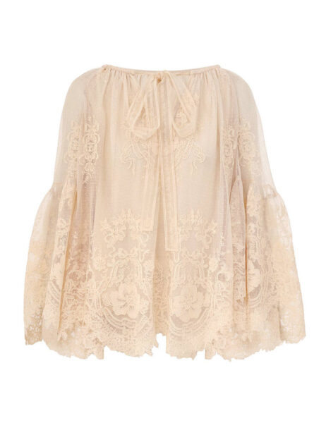 Elevate your elegance in this Zimmermann Tops   from the 2025 resort wear edit