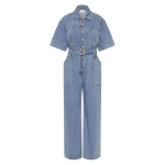 Aje Australia Signature Jumpsuit – Luxury Shoes Aje Blue Jumpsuit