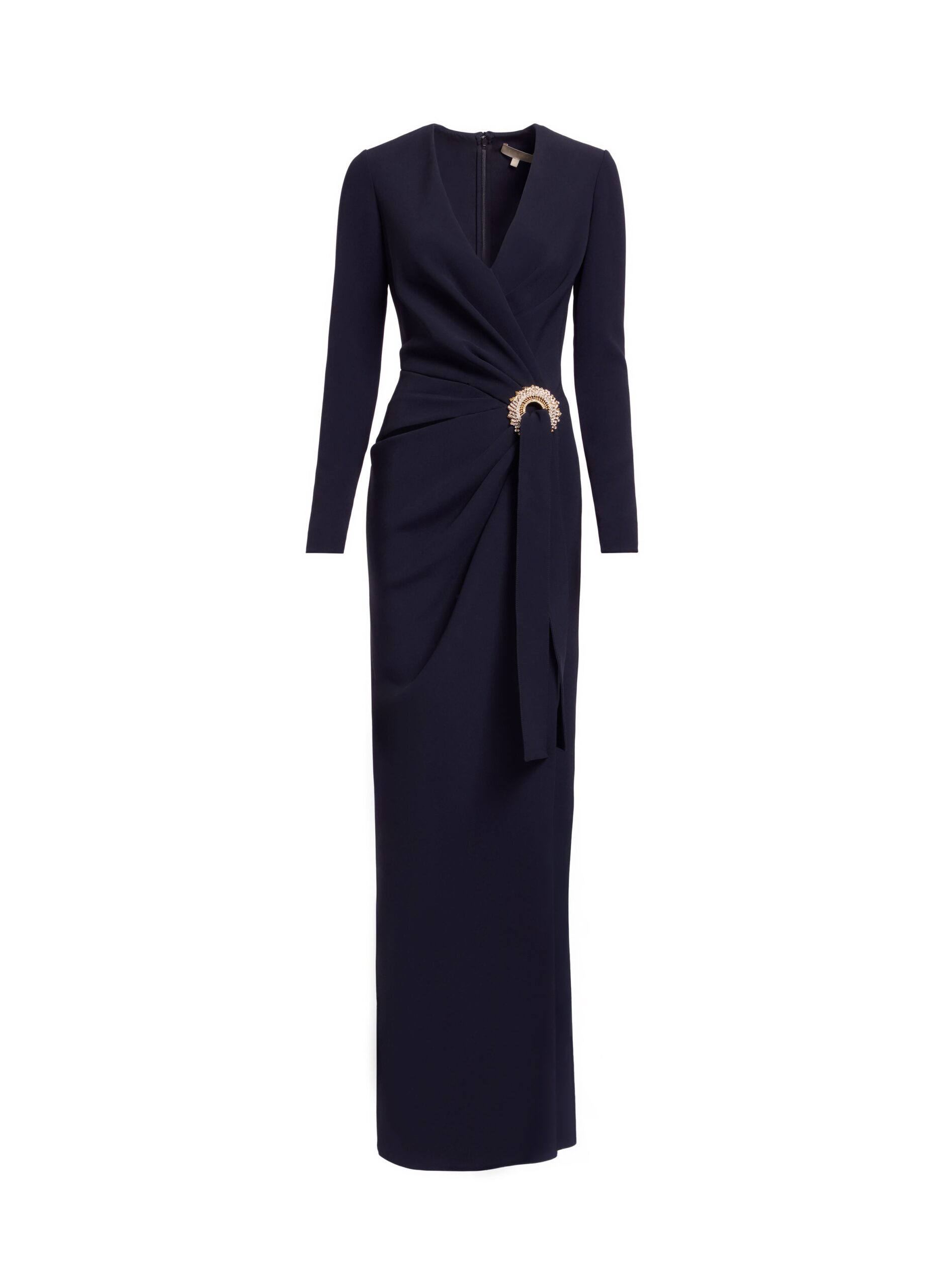 Elie Saab Crytal Embellished Long Dress Elie Saab Crytal Embellished Long Dress in Black featuring Asymmetrical – Luxury Designer Fashion at Luxury Shoes .