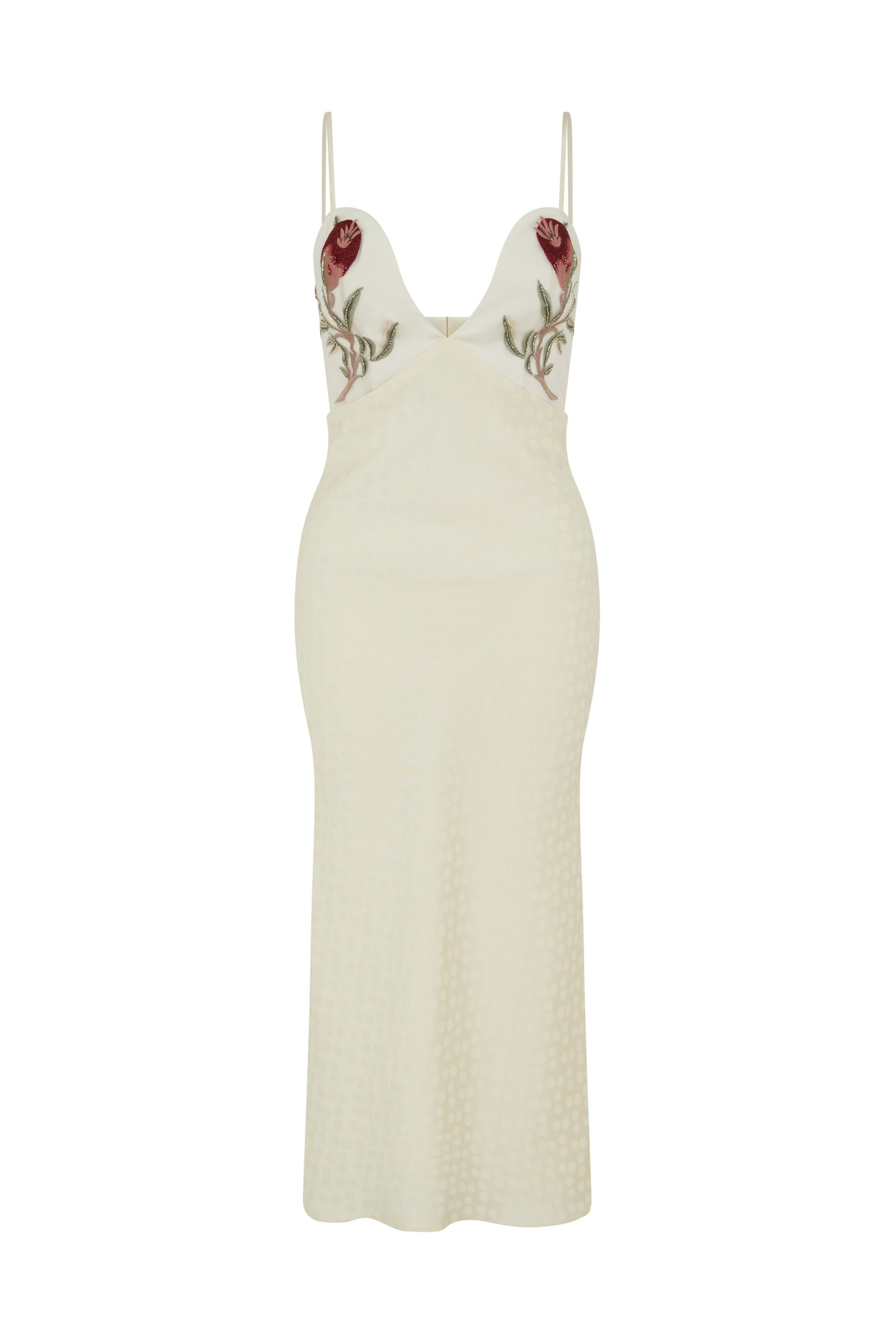 Markarian Dresses Markarian gown with romantic neckline and structured silhouette