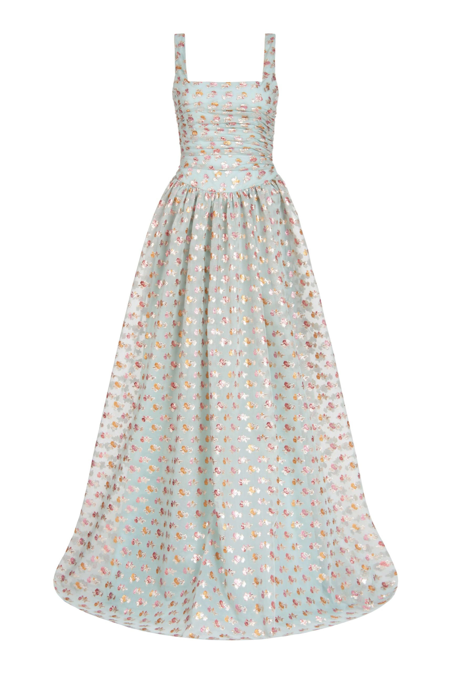 Markarian Dresses Markarian gown with romantic neckline and structured silhouette