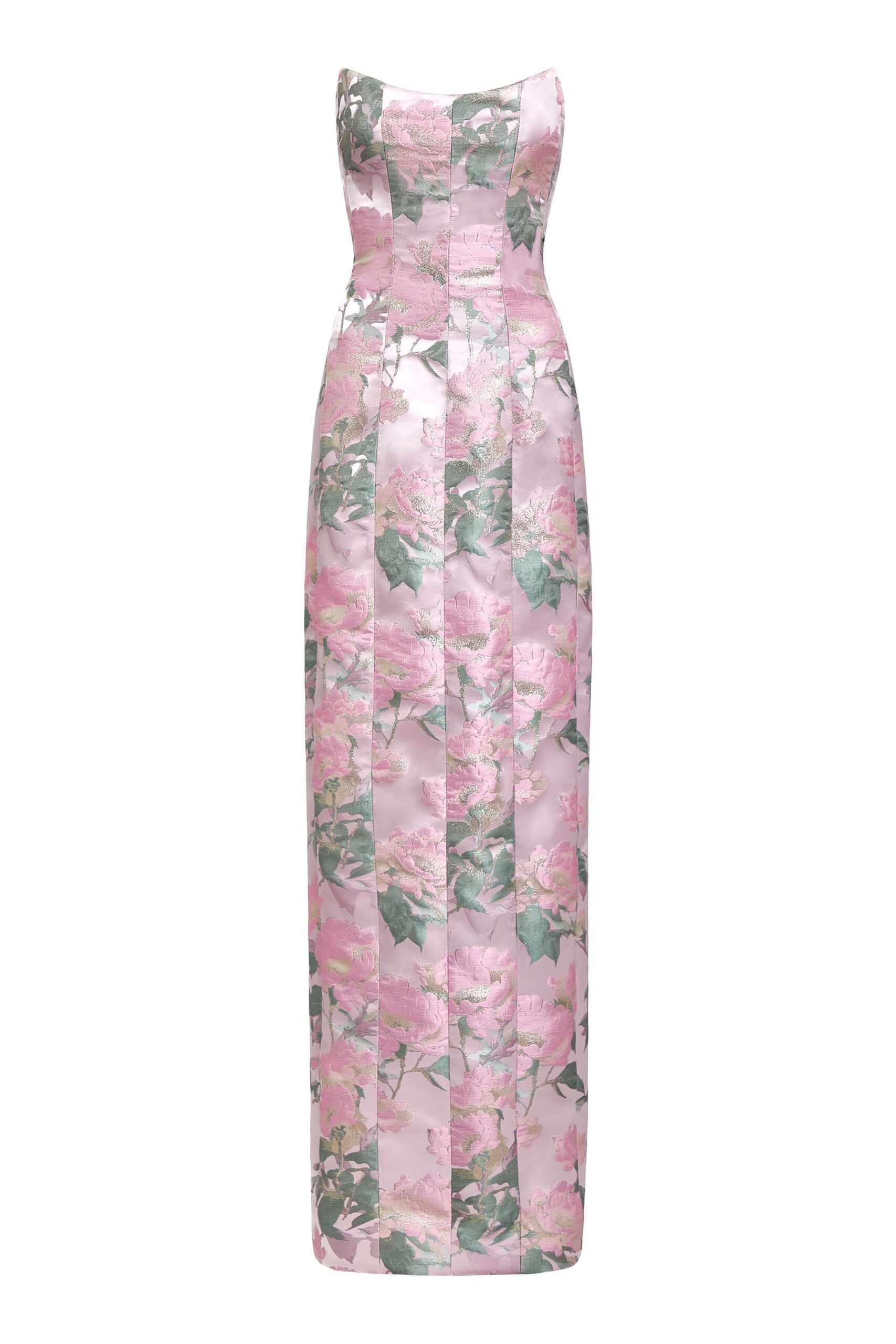 Markarian Dresses Markarian gown with romantic neckline and structured silhouette