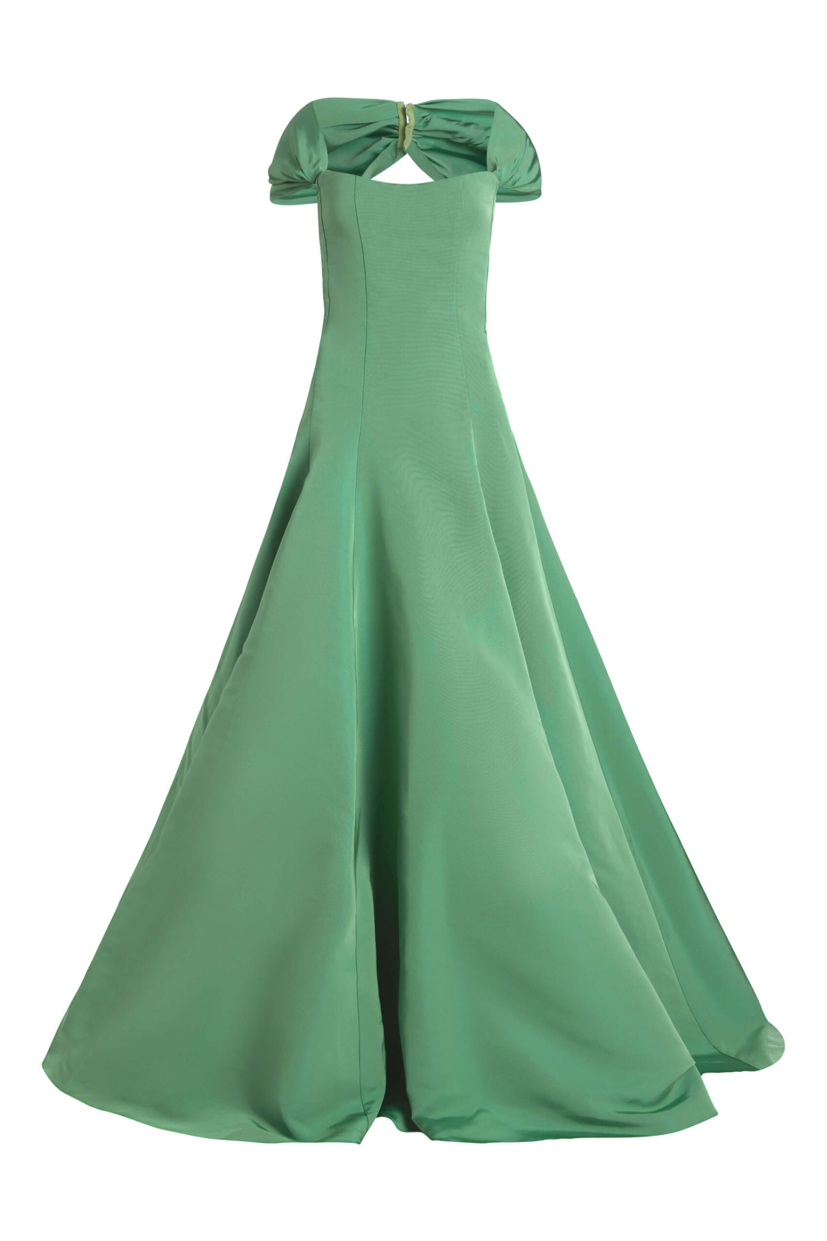 Markarian Dresses Markarian gown with romantic neckline and structured silhouette