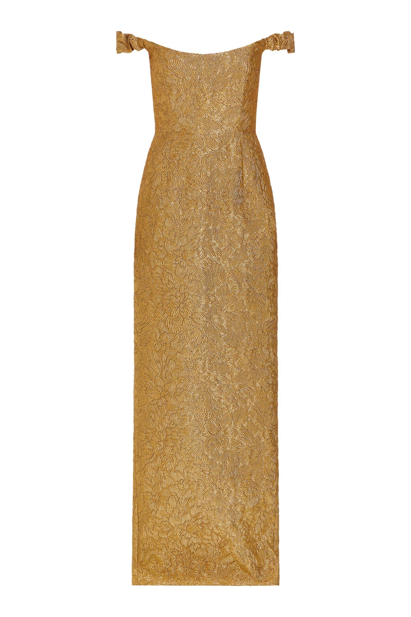 Markarian Dresses Markarian gown with romantic neckline and structured silhouette