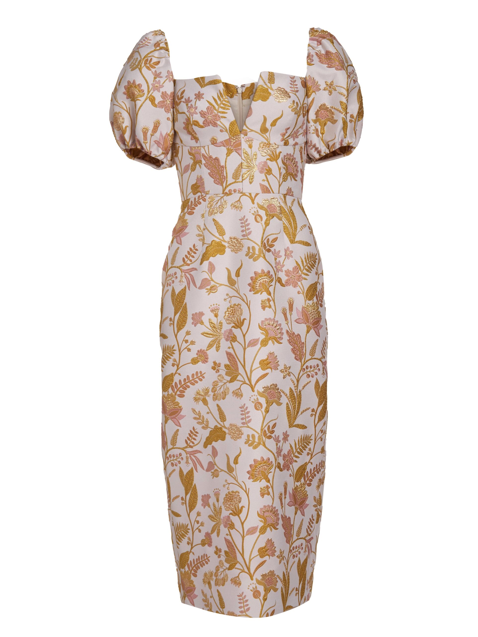Markarian Dresses Markarian gown with romantic neckline and structured silhouette