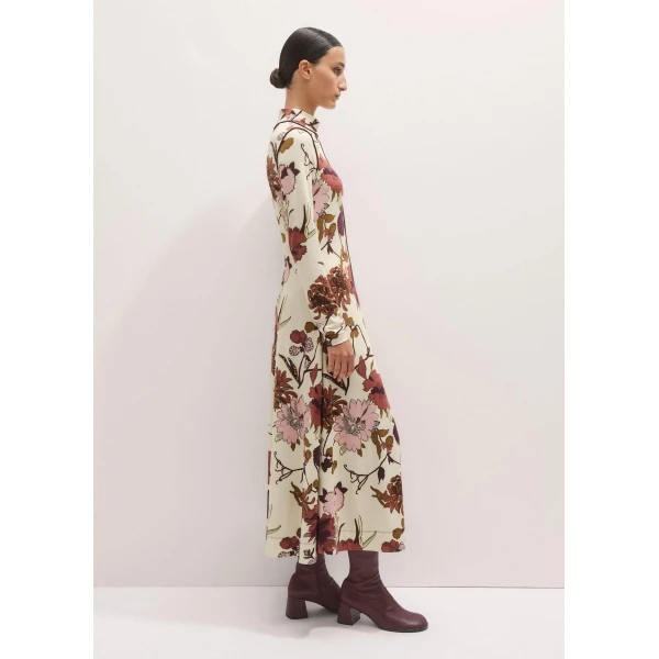 Me + Em High Neck Jersey Maxi Dress – luxury British Multicolour in Me and Em exclusively at Luxury Shoes 