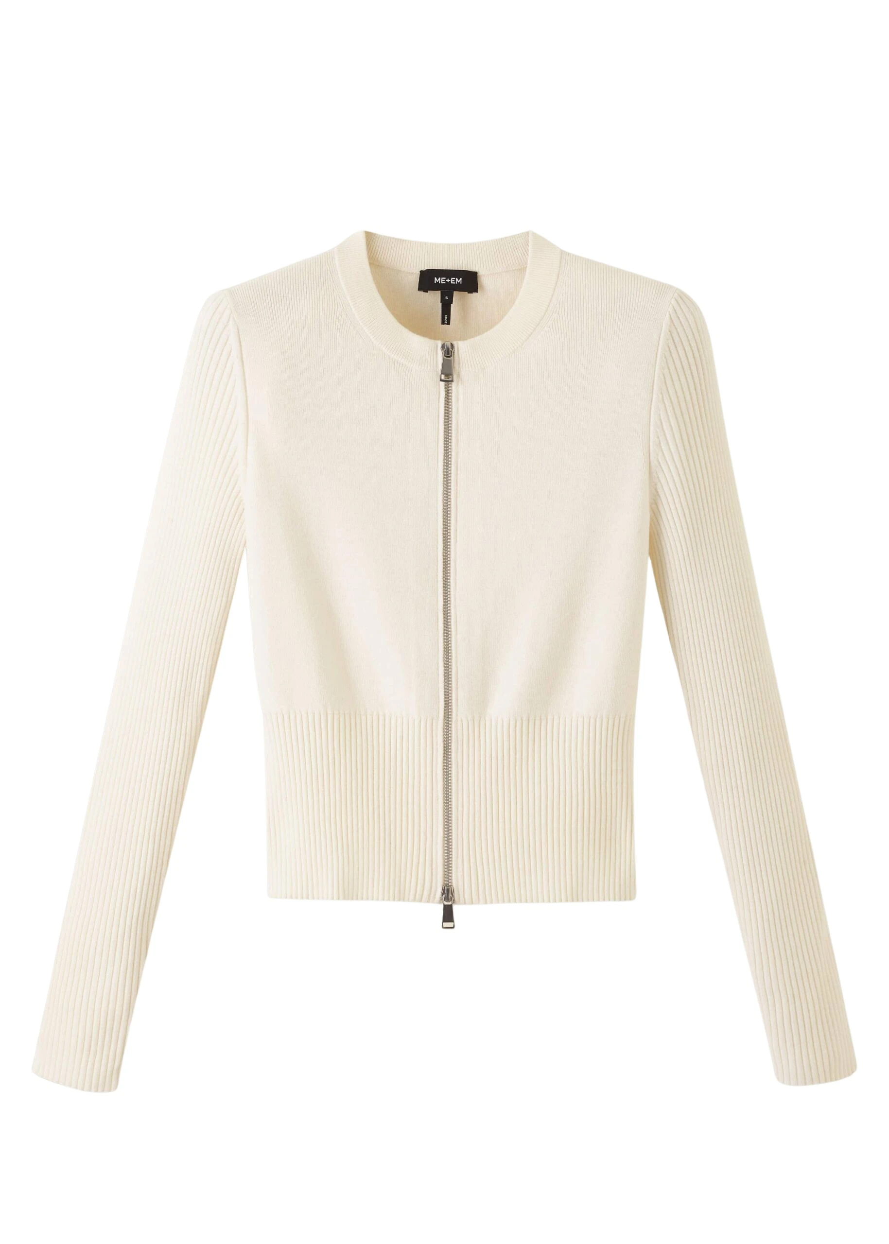 Me-and-Em-Milano-Knit-Two-Way-Zip-Cardigan-Coveti-8-scaled47431_nobg Me and Em Knitwear luxury Cardigan from Luxury Handbags Marketplace
