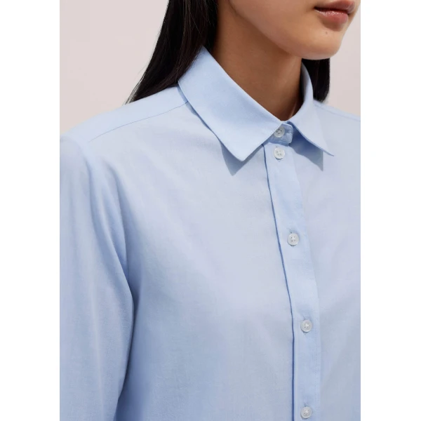 Me and Em Travel Layering Shirt – luxury British Blue in Me and Em exclusively at Luxury Shoes 