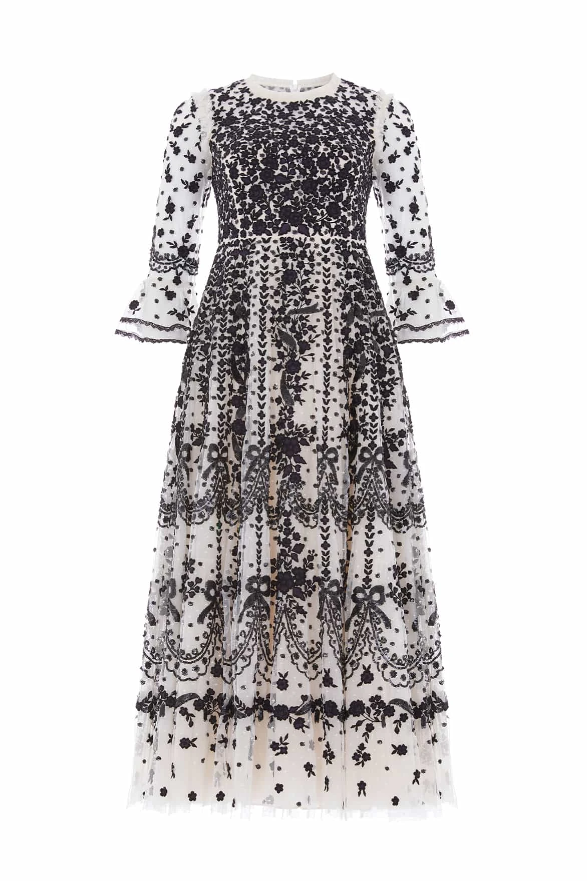 Needle & Thread Embellished Dress | Luxury Shoes Needle & Thread dress - romantic embellished tulle gown | Luxury Shoes