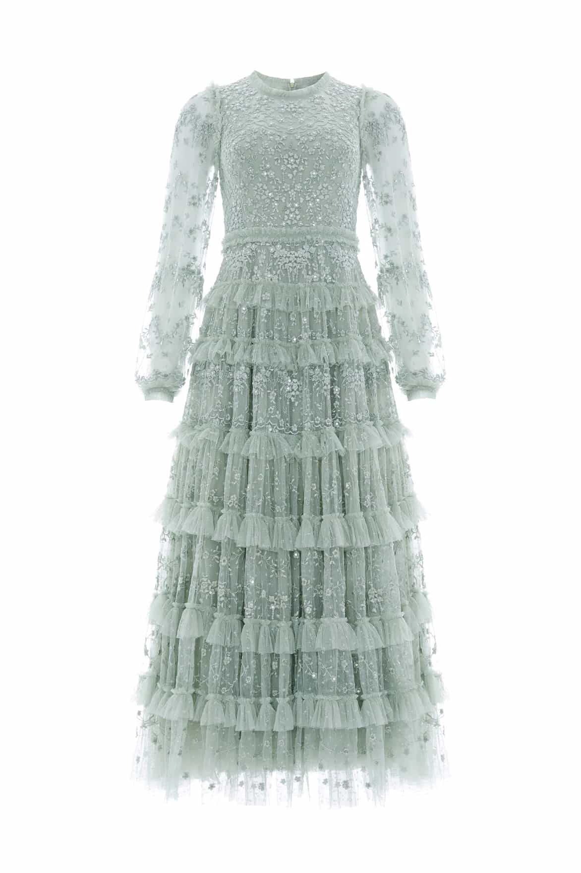 Needle & Thread Embellished Dress | Luxury Shoes Needle & Thread dress - romantic embellished tulle gown | Luxury Shoes
