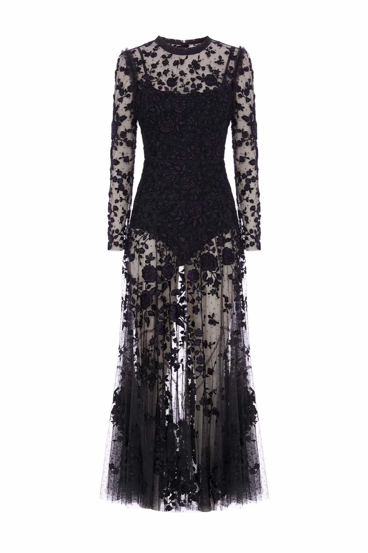 Needle & Thread Embellished Dress | Luxury Shoes Needle & Thread dress - romantic embellished tulle gown | Luxury Shoes